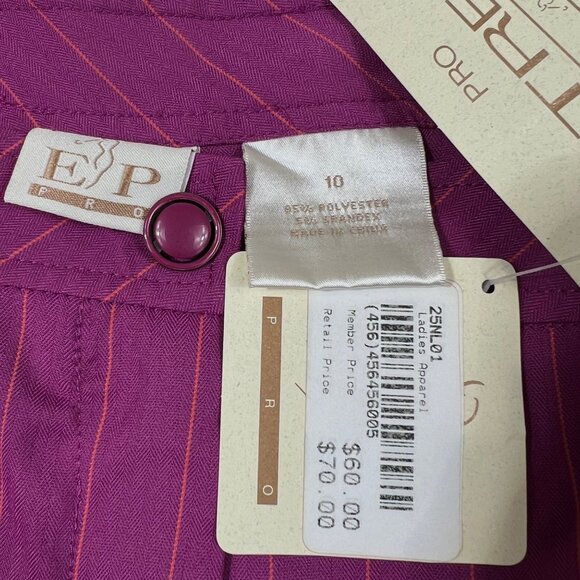 EP Pro Golf Shorts Foreign Affair‎ Collection Sangria Multi High Rise Women’s 10 - Picture 8 of 12